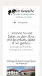 Mobile Screenshot of elevage-grand-bouvier-suisse.com